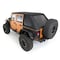 Smittybilt BOWLESS COMBO TOP KIT W/TINTED WINDOWS - PROTEK JEEP, 07-18 WRANGLER (JK) 4 DOOR 9087135K - alternate 1